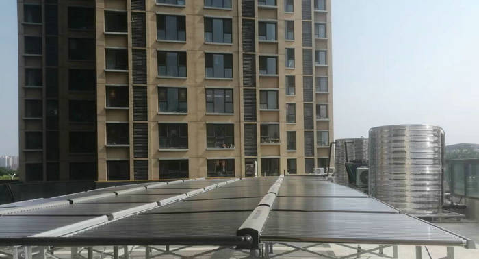 河北一酒店熱水項目